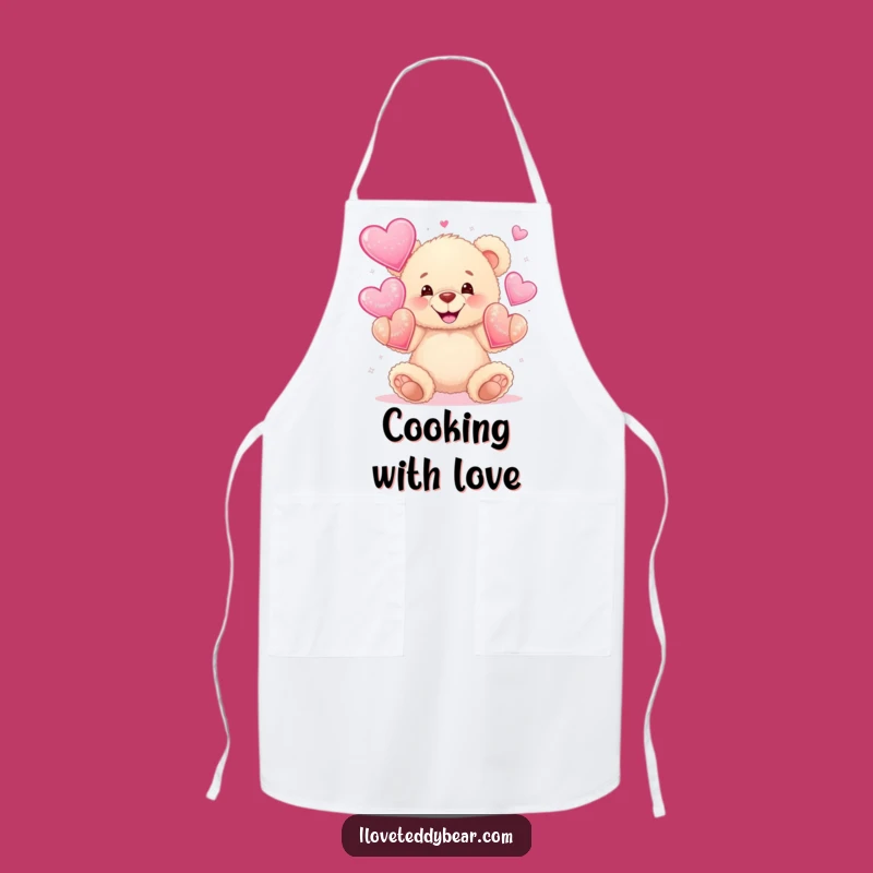 Funny Chef Bear Apron: Cook with Love and Laughter!