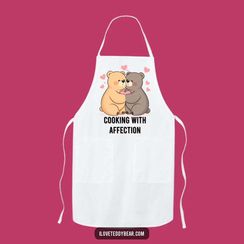 Funny Hugging Bears Apron - Embrace Love in the Kitchen Gift
