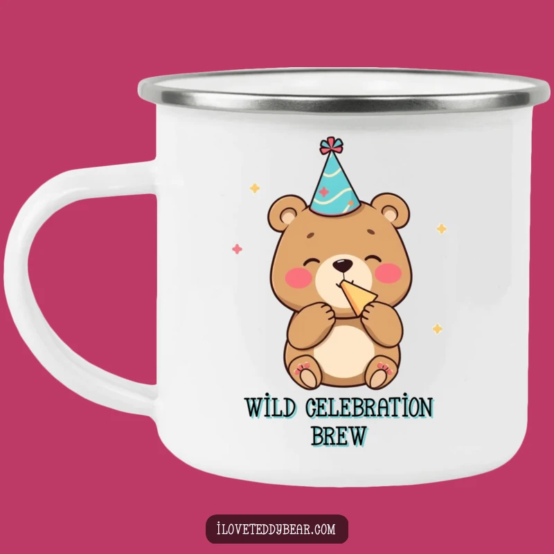 Funny Bear Party Camping Mug, Toast to Adventure with Humor - A Gift!