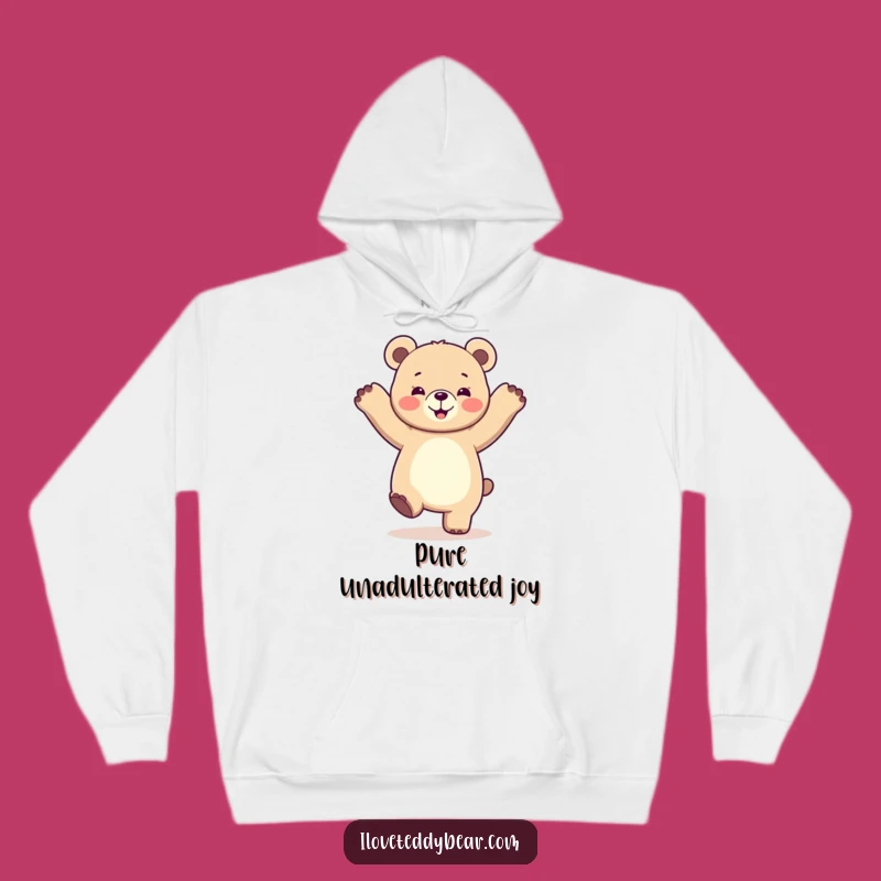 Funny Dancing Bear Hoodie: Cozy Comfort Meets Energetic Fun, Perfect Gift