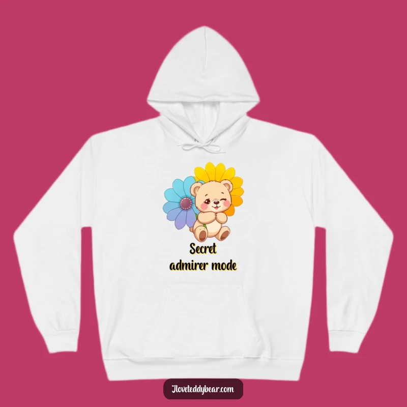 Funny Mischievous Teddy Bear Hoodie: Cozy Secrets, Ultimate Funny Gift