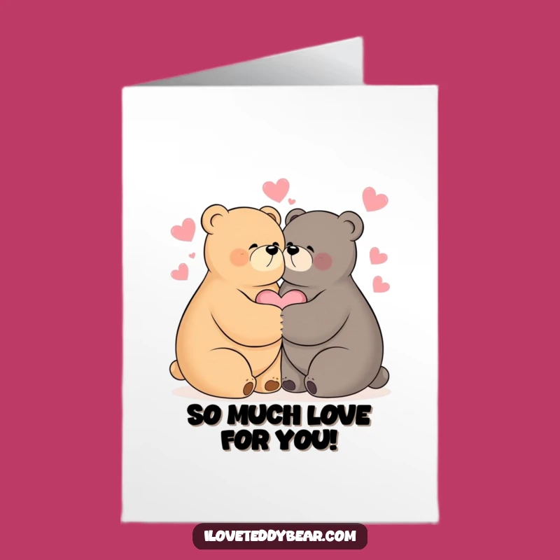 Free Printable Bear Hug Congrats Card: Heartwarming Celebration Download